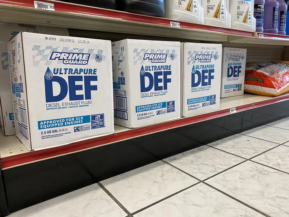 Diesel exhaust fluid shelf life