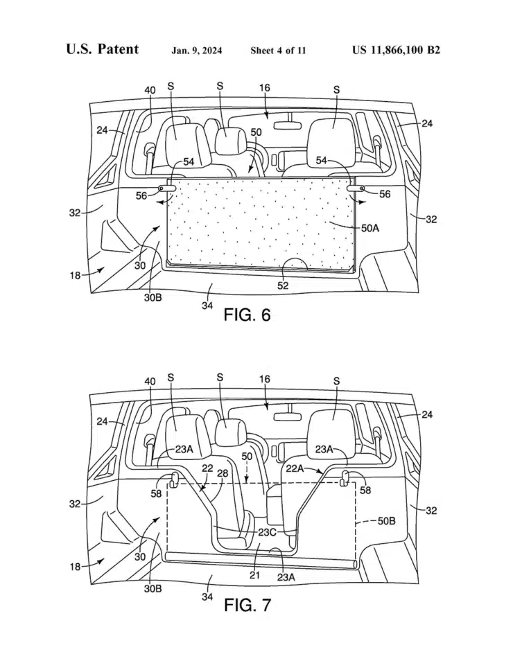 Nissan Frontier patent 2