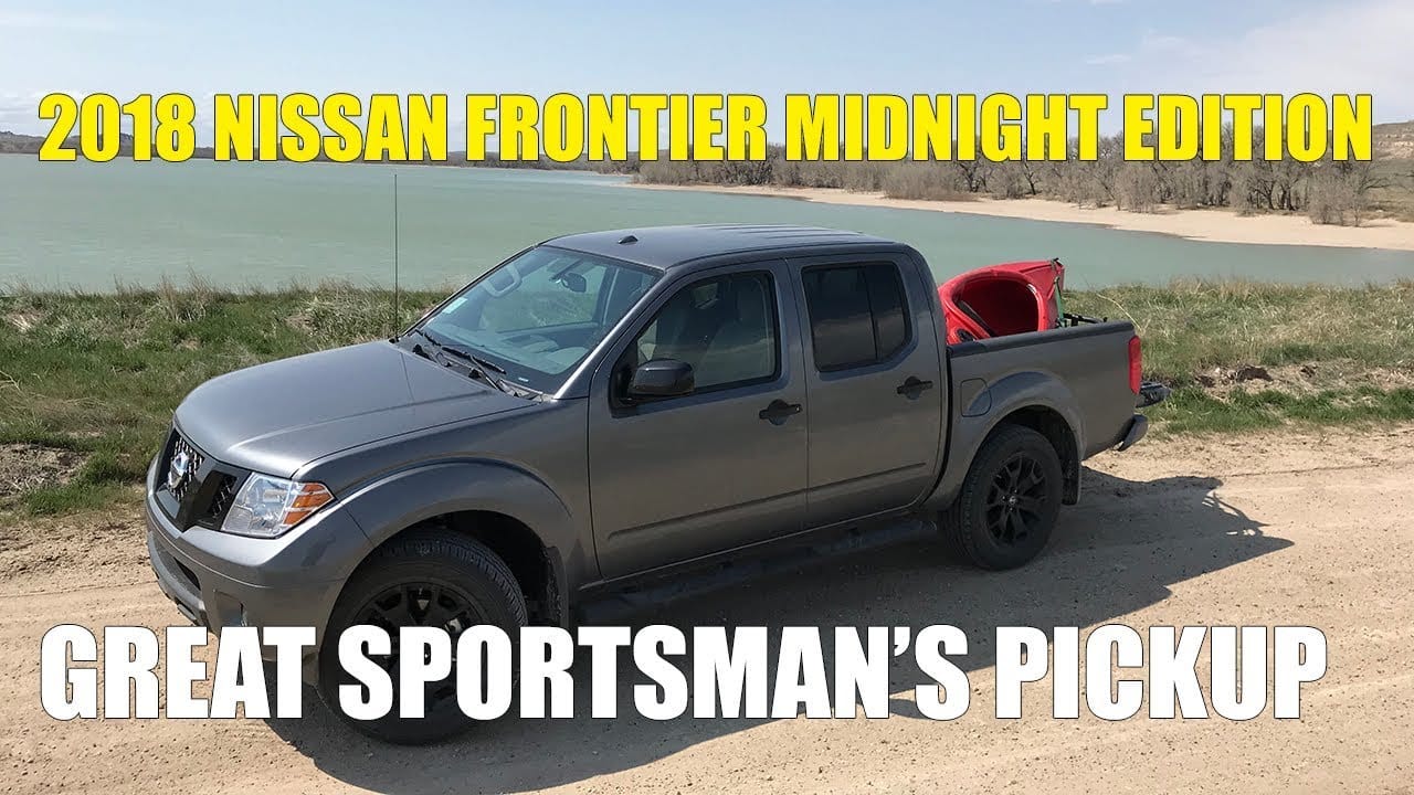 2018 nissan frontier midnight edition sportsman's special youtube