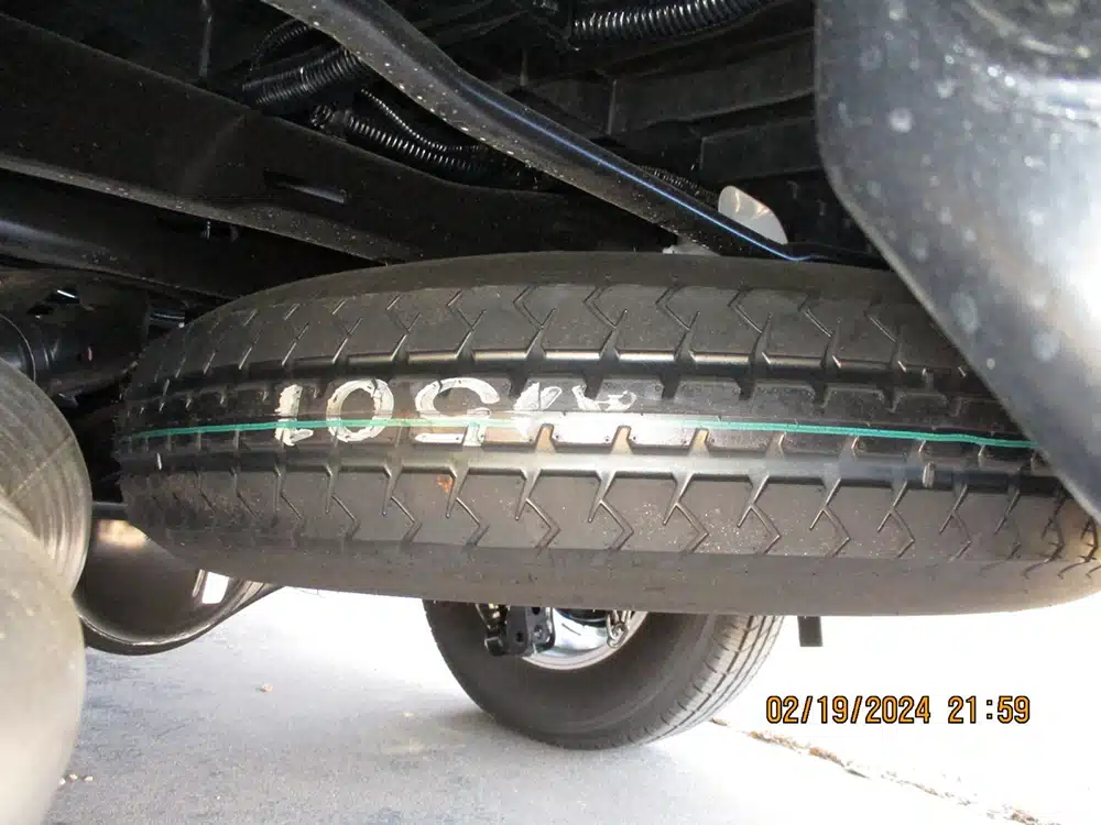 2024 Toyota Tacoma spare tire size