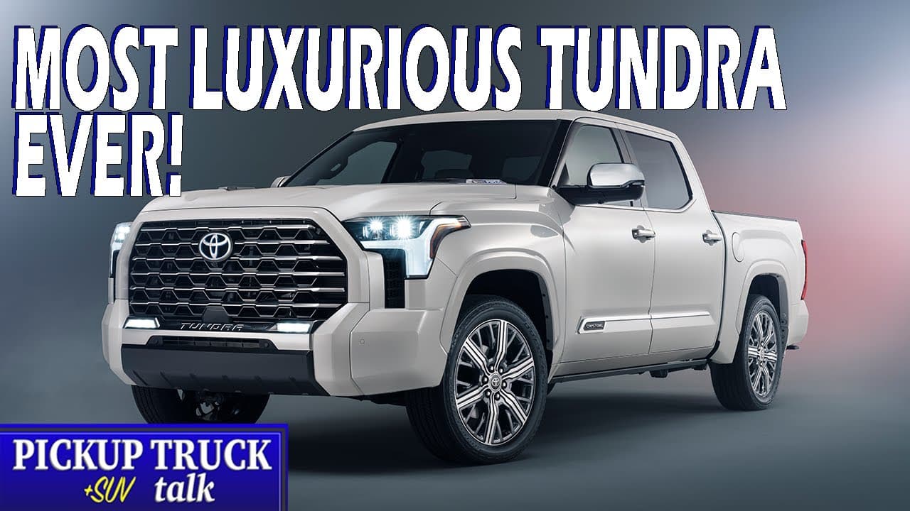 just the details! 2022 toyota tundra capstone unveiled youtube