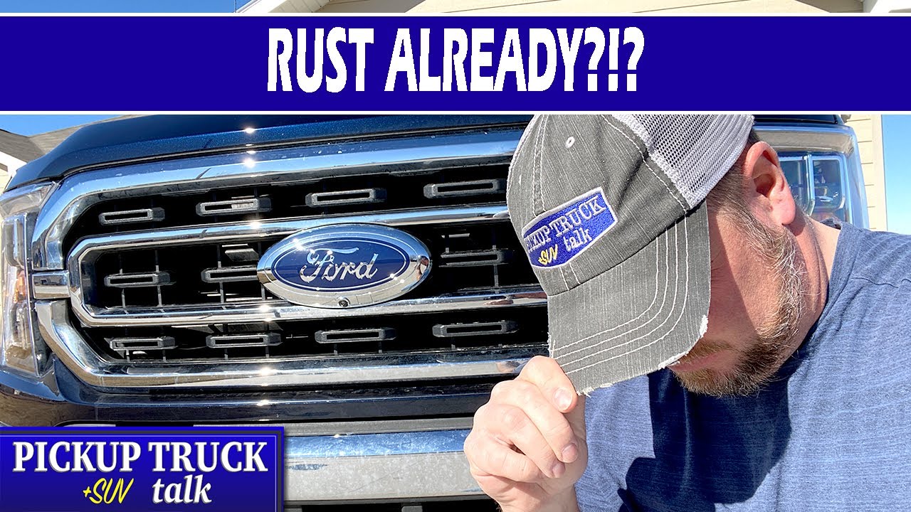 wth! 2021 ford f 150 rust already w/3k miles, other recalls, issue youtube