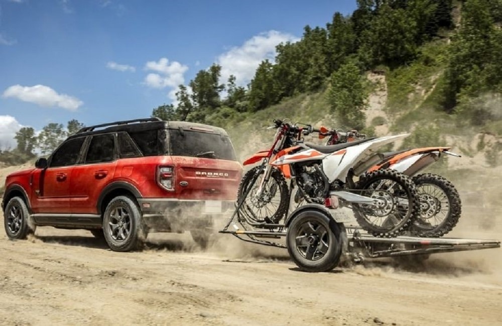 2022 bronco sport dirt bikes