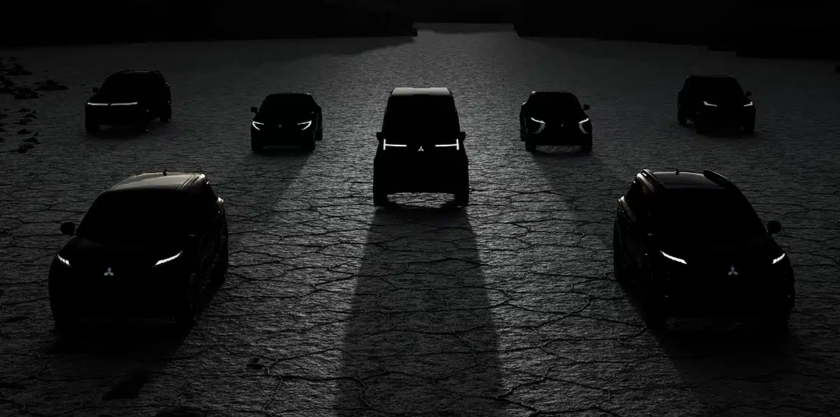 mitsubishi lineup teaser delica phev