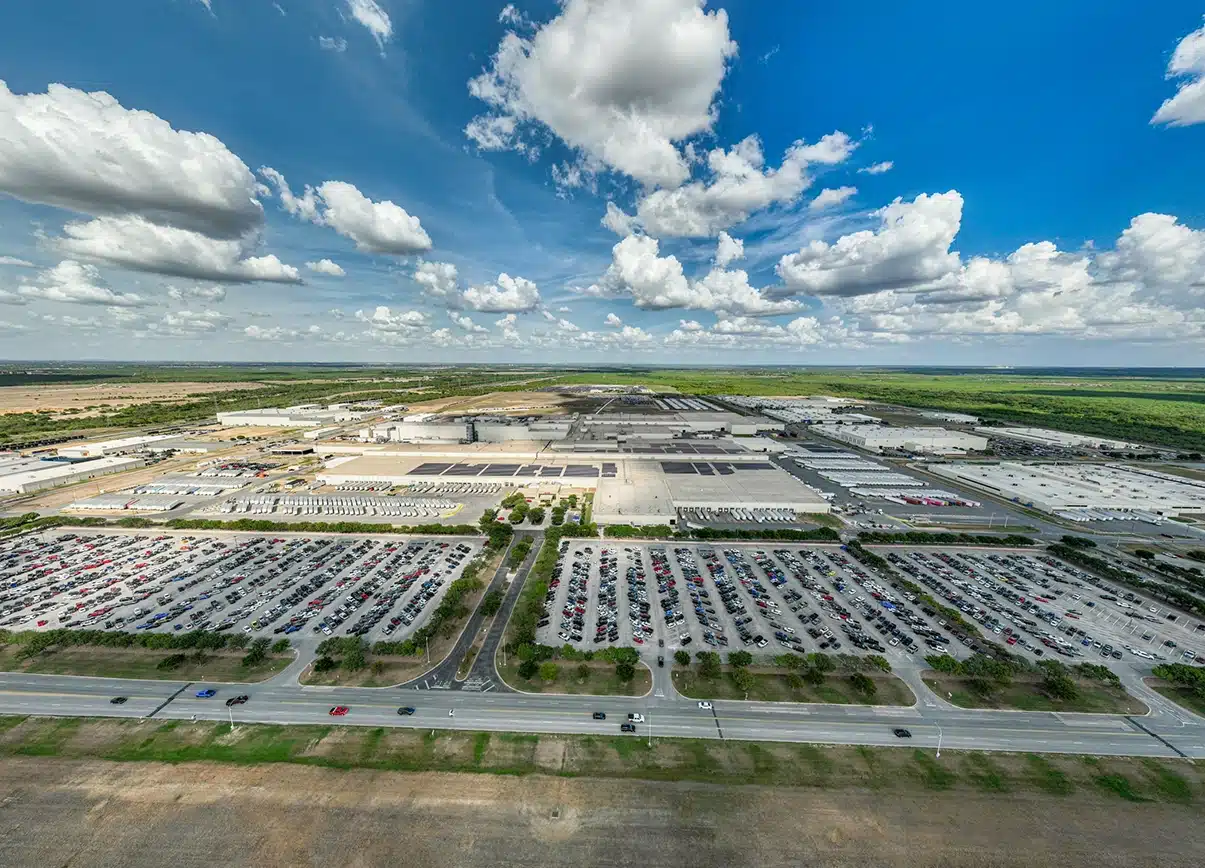 toyota texas tmmtx campus aerial