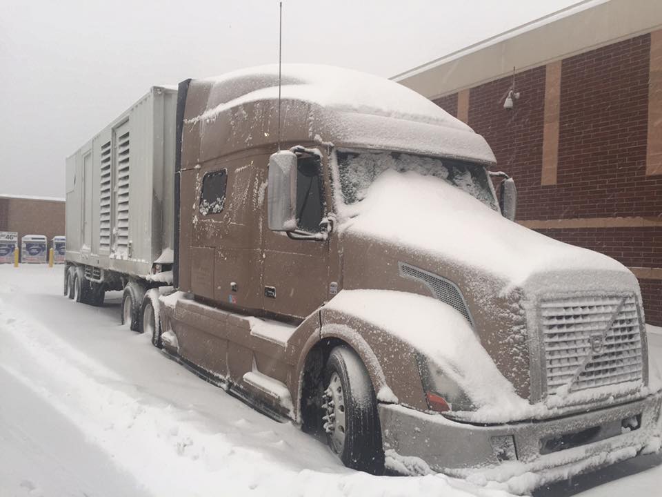 truck drivers weather