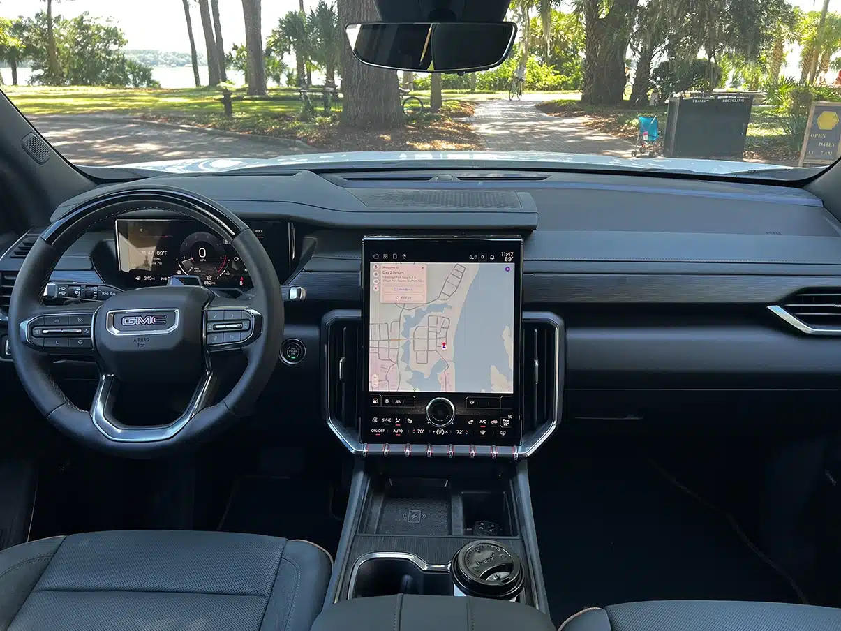 google built in on gmc acadia