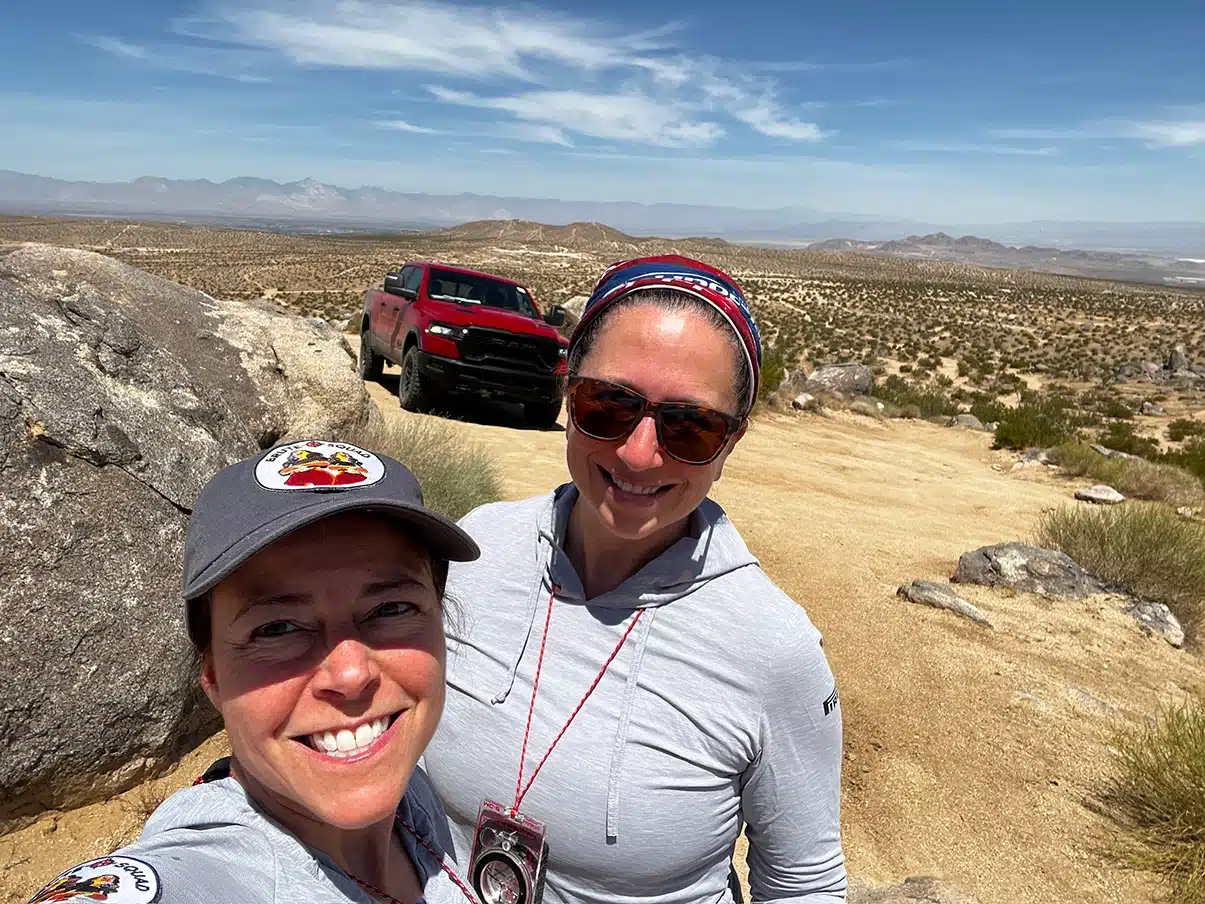 2024 rebelle rally training jill and kristin