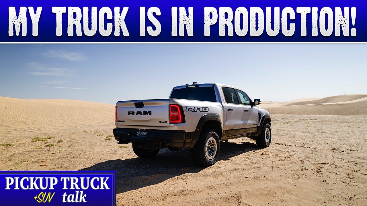 coming soon! 2025 ram rho order build status, production update youtube