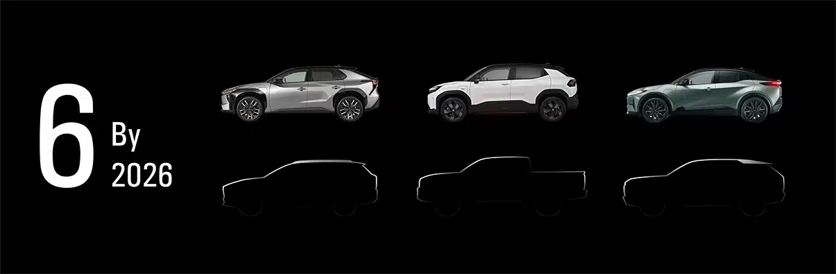 toyota electric pickup truck 6 by 2026