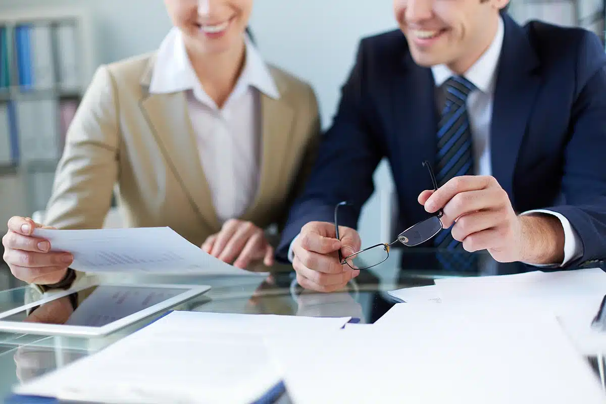 close up businessman holding his glasses copy