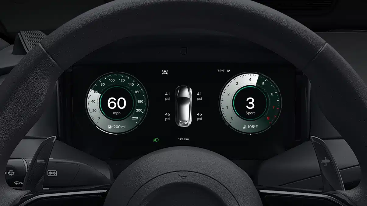 apple carplay ultra cluster tpms