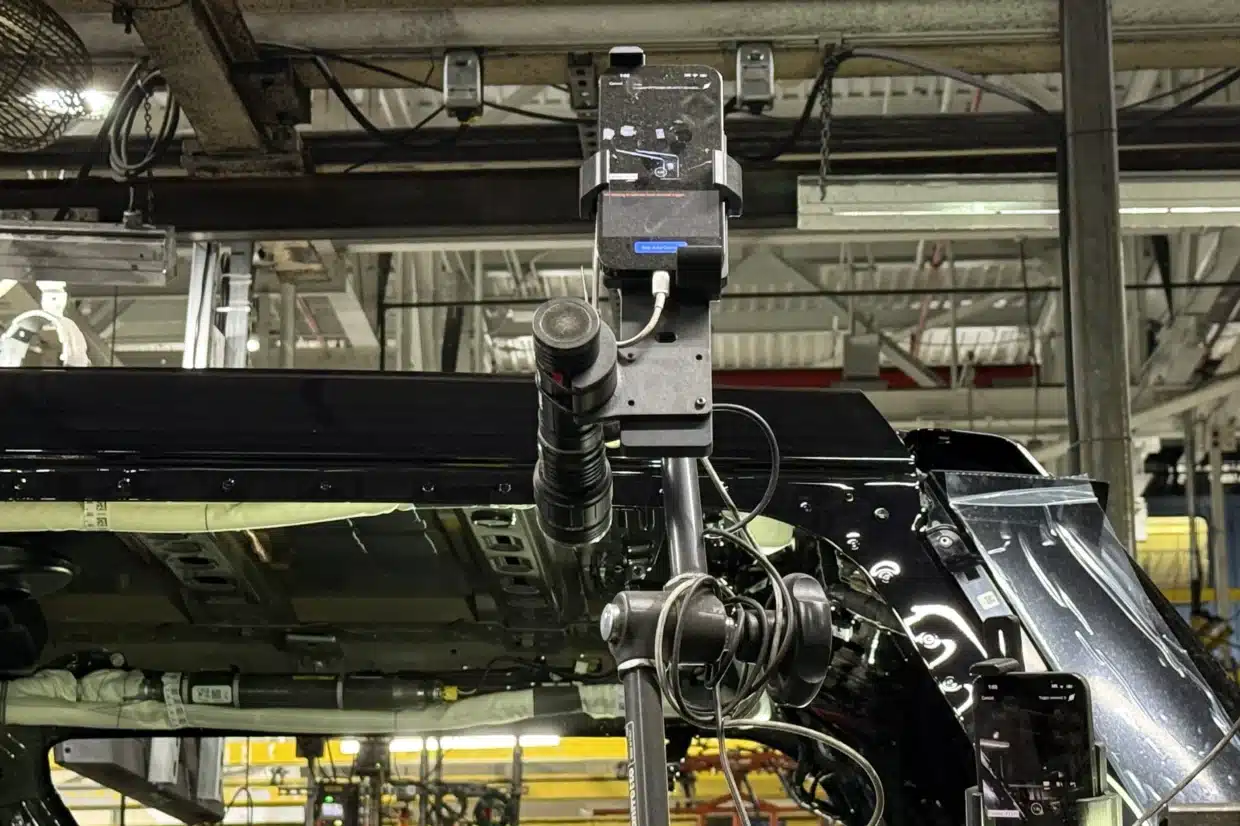 ford kentucky truck plant ai quality check 2025 photo by jill ciminillo