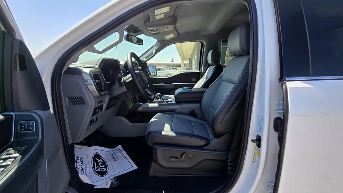 Leather Seats in Trucks 2
