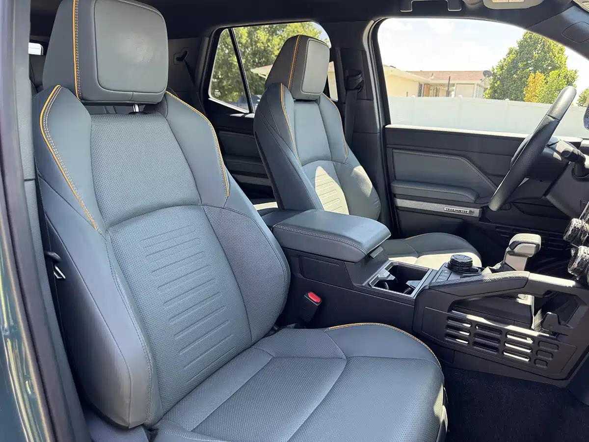 Leather Seats in Trucks 4