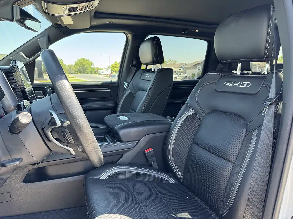 Leather Seats in Trucks 6