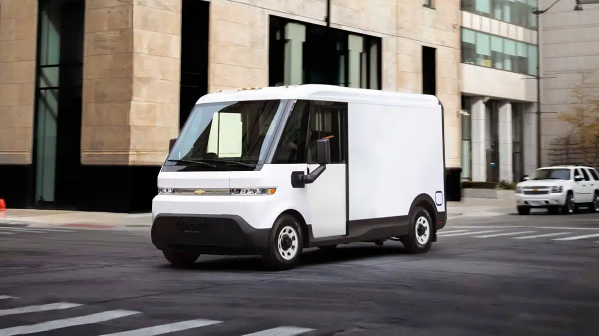 Chevy BrightDrop EV Delivery Van Dead