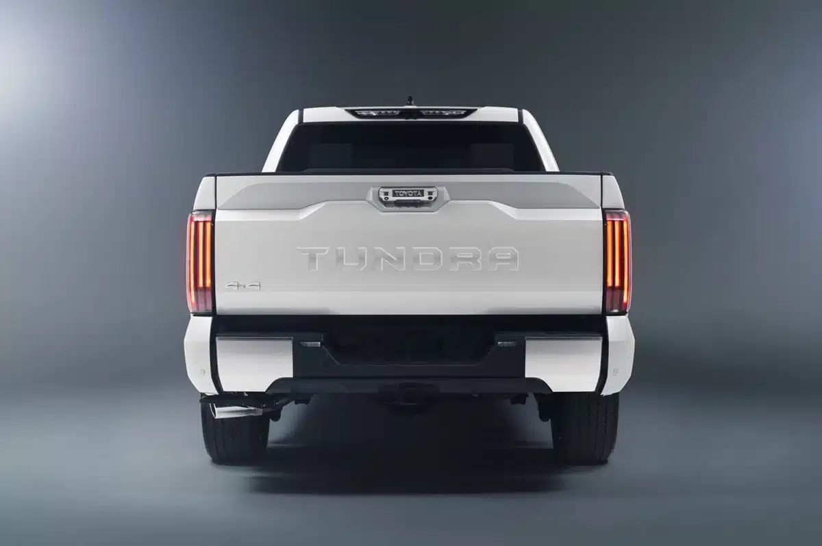 Toyota Tundra Rear view
