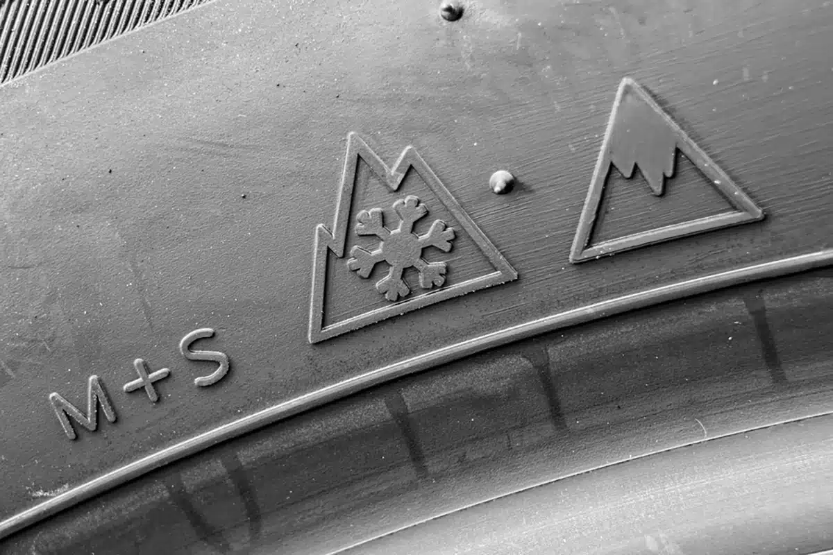 California winter tire chain law 9
