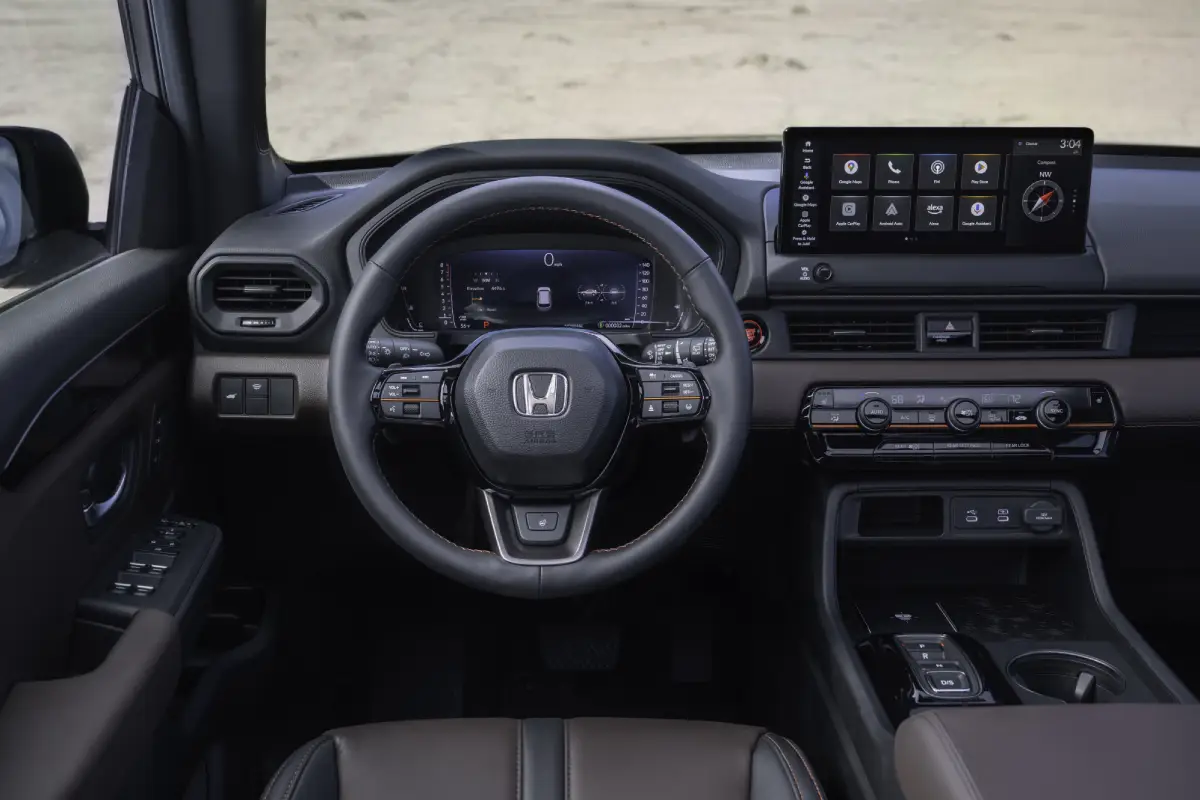 2026 Honda Pilot Trailsport Dash