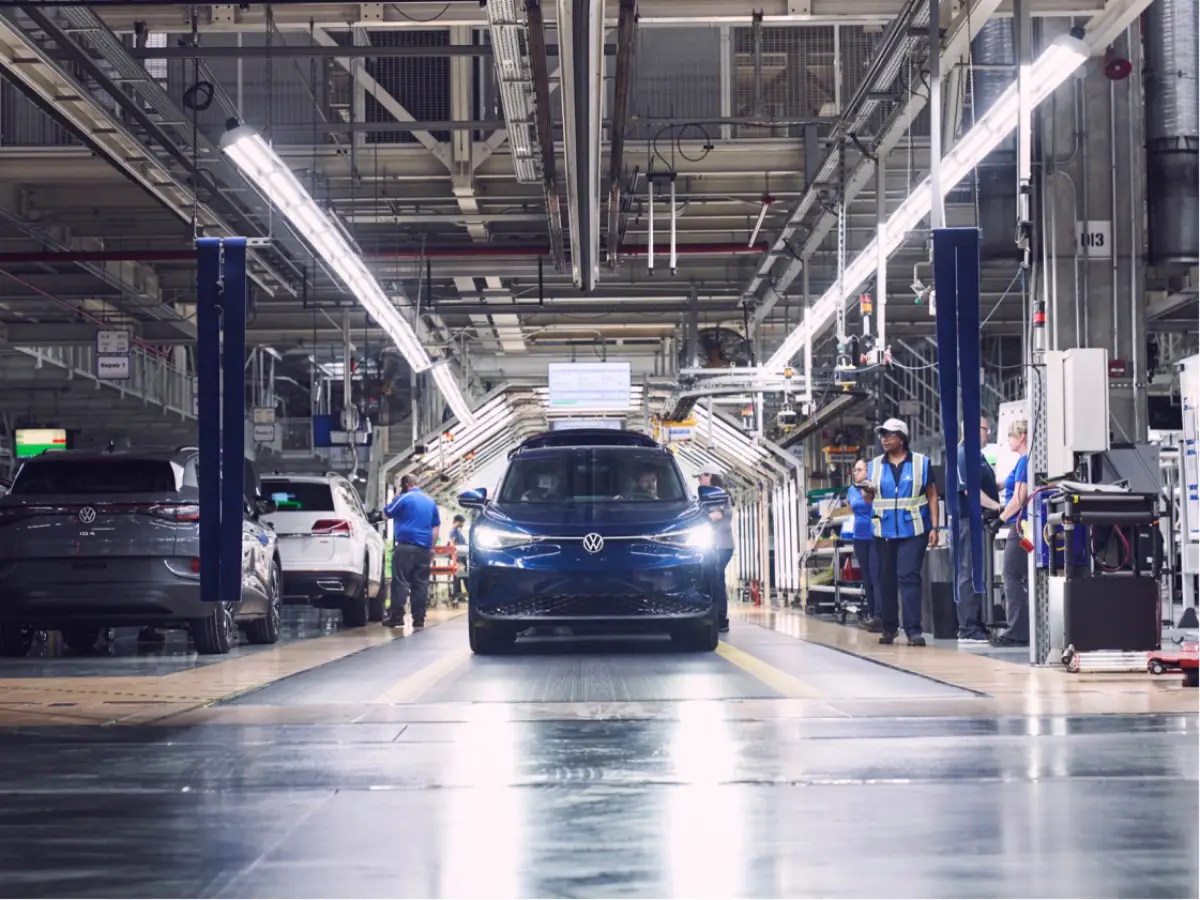 Volkswagen Chattanooga Plant completes an ID.4 SUV