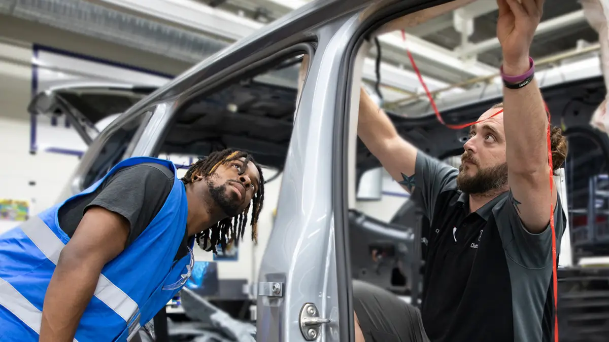 Volkswagen Chattanooga Plant production line