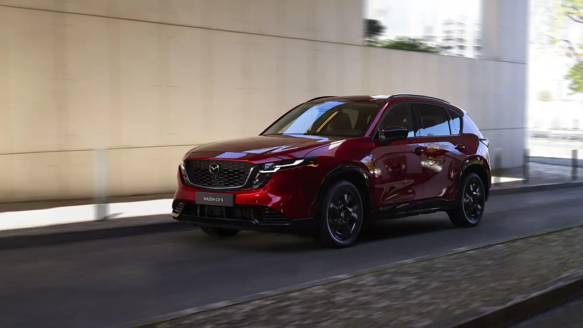 2026 Mazda CX-5 in Soul Red Crystal