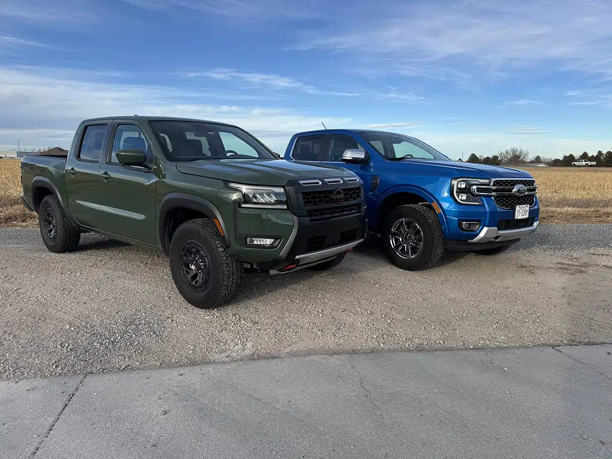 2026 Nissan Frontier vs Ford Ranger Review 3