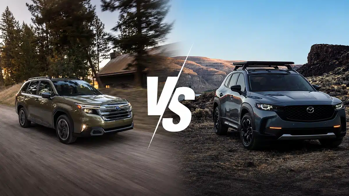Mazda CX-50 vs Subaru Forester 4