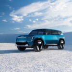 The seven-passenger, all electric EV9 Concept from Kia.