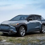 The 2023 Subaru Solterra will be Subaru's first all-electric vehicle.
