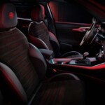 2023 Alfa Romeo Tonale Veloce European spec front seating 2023 Alfa Romeo Tonale Veloce European spec