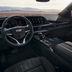 With the materials built upon the Platinum trim and Escalade's signature curved OLED with 38 inches of total diagonal display, the Escalade-V cements itself within the V-Series.
