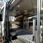 The 2023 Ford Transit Trail is a blank canvas that can be tailored to individual needs. This is just one example of how a Transit Trail could be configured. (Photo by Jill Ciminillo) 2023 Ford Transit Trail