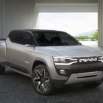 Ram 1500 Revolution Battery-electric Vehicle (BEV) Concept front three-quarters