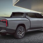 Ram 1500 Revolution Battery-electric Vehicle (BEV) Concept rear three-quarters