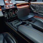 Ram 1500 Revolution Battery-electric Vehicle (BEV) Concept armrest extended and open Ram 1500 Revolution BEV Concept