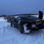 Even though it was getting dark, we were able to get in one more exercise on the Slalom Course using the Jaguar F-Type. This was my favorite car and exercise.