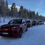 We used the Land Rover Range Rover Sport for a morning trek up to the Arctic Circle.