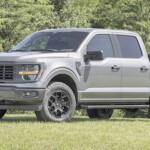 2024 Ford F-150 preproduction model shown with optional equipment. Available early 2024. Actual production vehicle may vary. Professional driver on closed course. Always consult the Owner’s Manual before off-road driving, know your terrain and trail difficult, and use appropriate safety gear.