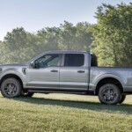 2024 Ford F-150 preproduction model shown with optional equipment. Available early 2024. Actual production vehicle may vary. Professional driver on closed course. Always consult the Owner’s Manual before off-road driving, know your terrain and trail difficult, and use appropriate safety gear.