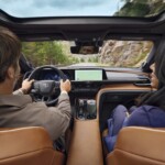 Both the 12.3-inch digital cluster and 12.3-inch infotainment screen are standard on the 2025 Toyota Crown Signia. (Image courtesy of Toyota USA) 2025 toyota crown signia 0003