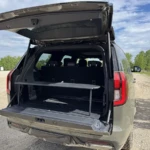 The split tailgate is a great idea, it just needs more power outlets to really make it even better. (Photo by Tim Esterdahl) 2025 Ford Expedition 3