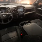 2026 ram heavy duty black express interior driver view 2026 ram heavy duty black express interior driver view